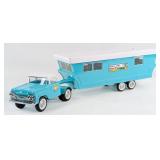 Restored Nylint No. 6600 Mobile Home Truck & Trail