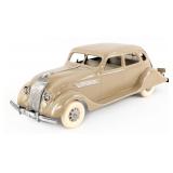 Restored Tan Kingsbury Chrysler Airflow Sedan