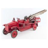 Original Buddy L Aerial Ladder Fire Truck