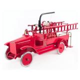 Restored Buddy L Hook & Ladder Fire Truck