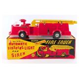 Marx Windup Fire Truck w/ Box