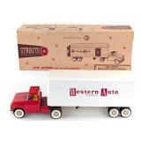 Original Structo Western Auto Stores Truck w/ Box