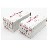 150 Rnds Winchester .45 ACP 230 gr FMJ Cartridges