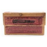 Full Winchester .303 Savage Cartridge Box