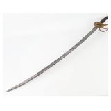 Unmarked US Civil War M1840 Heavy Cavalry Saber