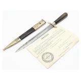 WWII German US Bring Back F. Herder Solingen Fixed