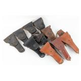 (10) US M1911 & M1917 Pistol & Revolver Holsters