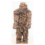 7ft Teak Wood Sasquatch Big Foot Sculpture