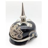 WWI Bavarian Lieber Officers Pickelhaube Spike Hel