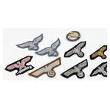 Repro WWII German Patches & Pin