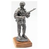 Ltd 1993 Michael Ricker Pewter Soldier Statue