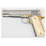 Custom Engraved Colt Government Model Mk IV Series