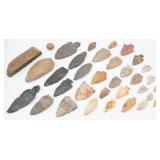 Local Native American Arrow Heads