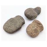 (3) Worked Native American Stone Tools