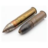 WWI French 37-85 & 37mm Hotchkiss Artillery Shells