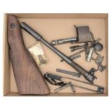 Various Thompson Sub-Machine Gun Parts