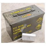 820 Rnds Malaysian Surplus 5.56mm Ball Cartridges