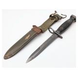 Vietnam War Imperial M7 M16 / M4 Bayonet w/ Scabba