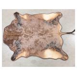 African Tsessebe Hide Rug Taxidermy w/ Rug Backing