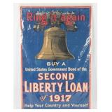 WWI US 2nd Liberty Loan Cardstock Propaganda Poste