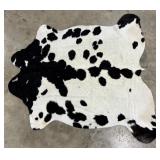 Holstein Cow Hide Rug 7ft x 6.5ft