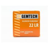350 Rnds Gemtech Subsonic .22 LR 42gr LRN Cartridg