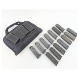 (14) Browning Hi-Power Magazines w/ Carrying Case