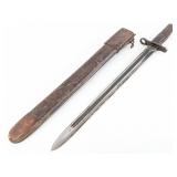 1906 RIA M1905 Bayonet w/ Leather Wrapped Scabbard