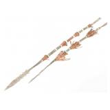 Pair of African Tribal Decorative Spears