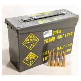 246 Rnds Malaysian Surplus 7.62 x 51mm FMJ Cartrid