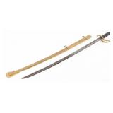 1837 US Model 1833 Ames Dragoon Cavalry Saber w/ S