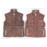 (2) Leather Renditions by Sandi Suede Leather Hunt