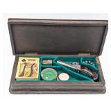 German .40 Cal Percussion Pistol Gamblers Set w/ C