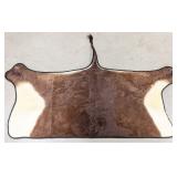 Sable Back Hide Rug Taxidermy w/ Rug Backing