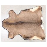 Ibex Hide Rug Taxidermy w/ Rug Backing