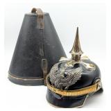 WWI Imperial German Prussian Pickelhaube Spike Hel