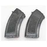 (2) Chinese AK-47 20 Round Bakelite / Phenolic Mag