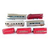 Marx Mercury Loco w/ Cars and American Flyer The C