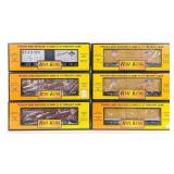 (6) MTH RailKing Boxcars