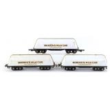 (3) American Flyer O Gauge Borden
