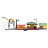 American Flyer Freight Station, Tool Shed, and Cra