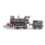KBN Clockwork 0-4-0 Locomotive with Tender