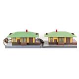 (2) American Flyer Mystic Stations