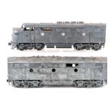 3-Rail O Scale F7 AB Units