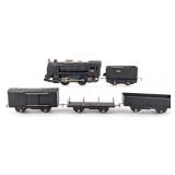 Japan Battery Op. Tin Train Set