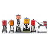 Ives & American Flyer Water Towers and Marx Crane