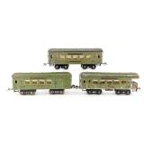 Ives Wide Gauge 184 185 186 Passenger Cars