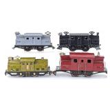 (4) Lionel and Ives Electric Locomotives
