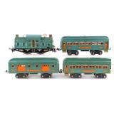 Lionel Standard Gauge No. 10 Engine & Passenger Se