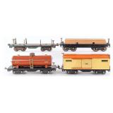 Lionel 515 Tank Car 211 Lumber Car 511 Lumber Car